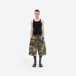 Camo Deconstructed 7/8 Pants